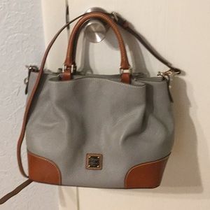 NWT Dooney and Burke Smoke Brenna Bag